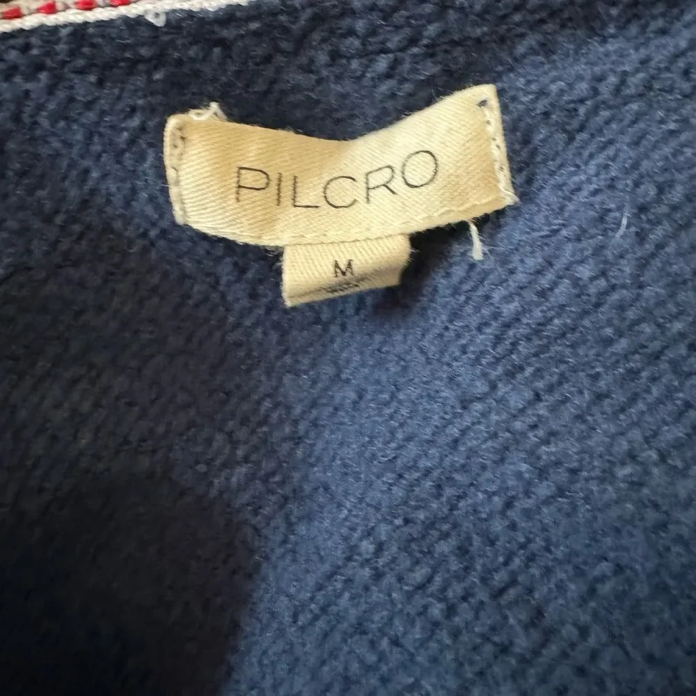 Anthropologie Pilcro Johnny Collar Sweatshirt